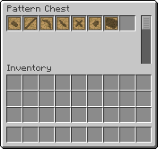 Pattern Chest interface