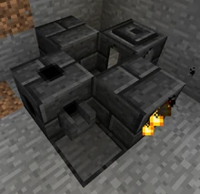 Example of the smallest possible smeltery: 1x1, 1 block high.