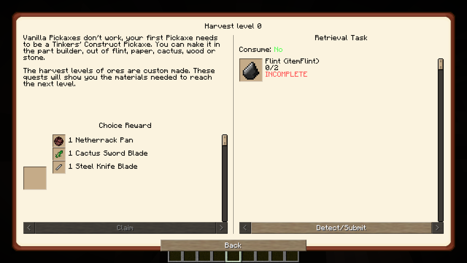 Harvest Level Minecraft Telegraph