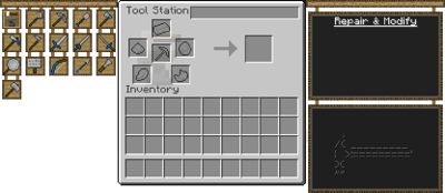 Tool Station interface