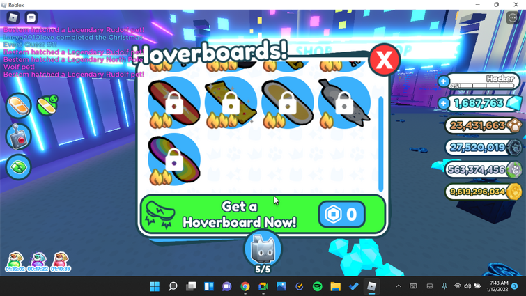 VIP Hoverboard (Pet Simulator X), Pet Simulator Wiki