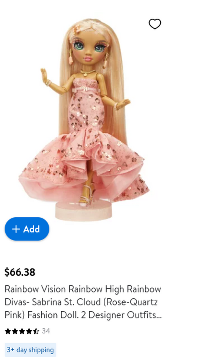 Holy Smokes With the Walmart Doll Prices