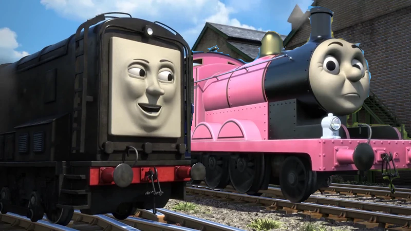 Thomas The Adventure Begins and James Tickled Pink by Teaganm on DeviantArt