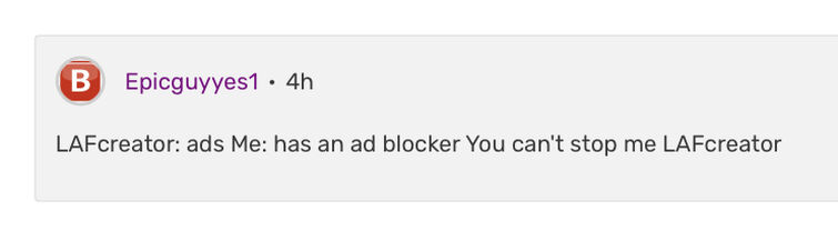 I didn&rsquo;t mean that I can stop you by putting ads! | Fandom