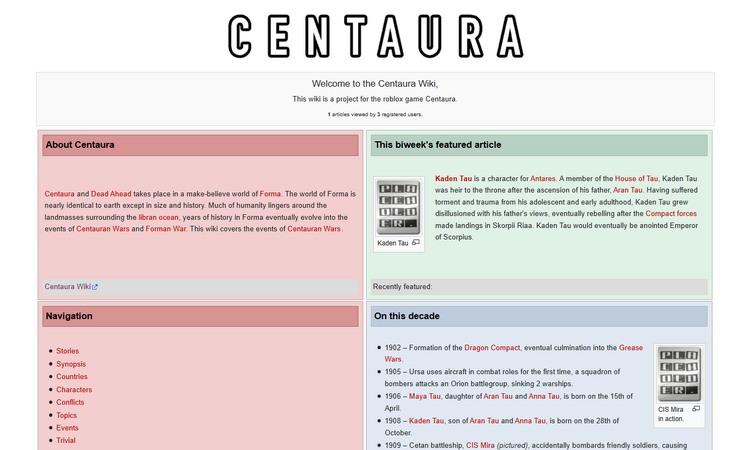 Discuss Everything About Centaura Wiki | Fandom