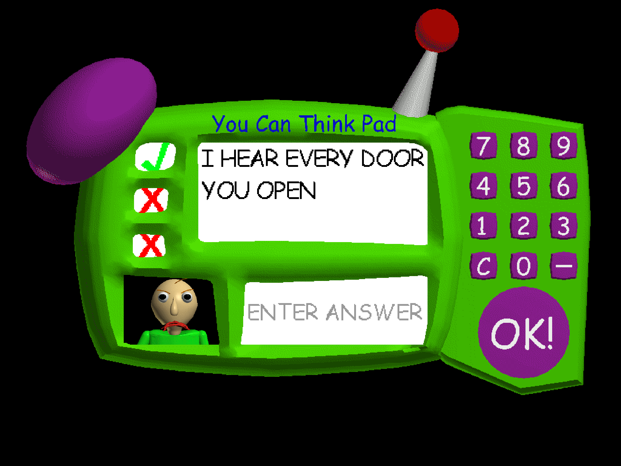 Baldi basics mod menu