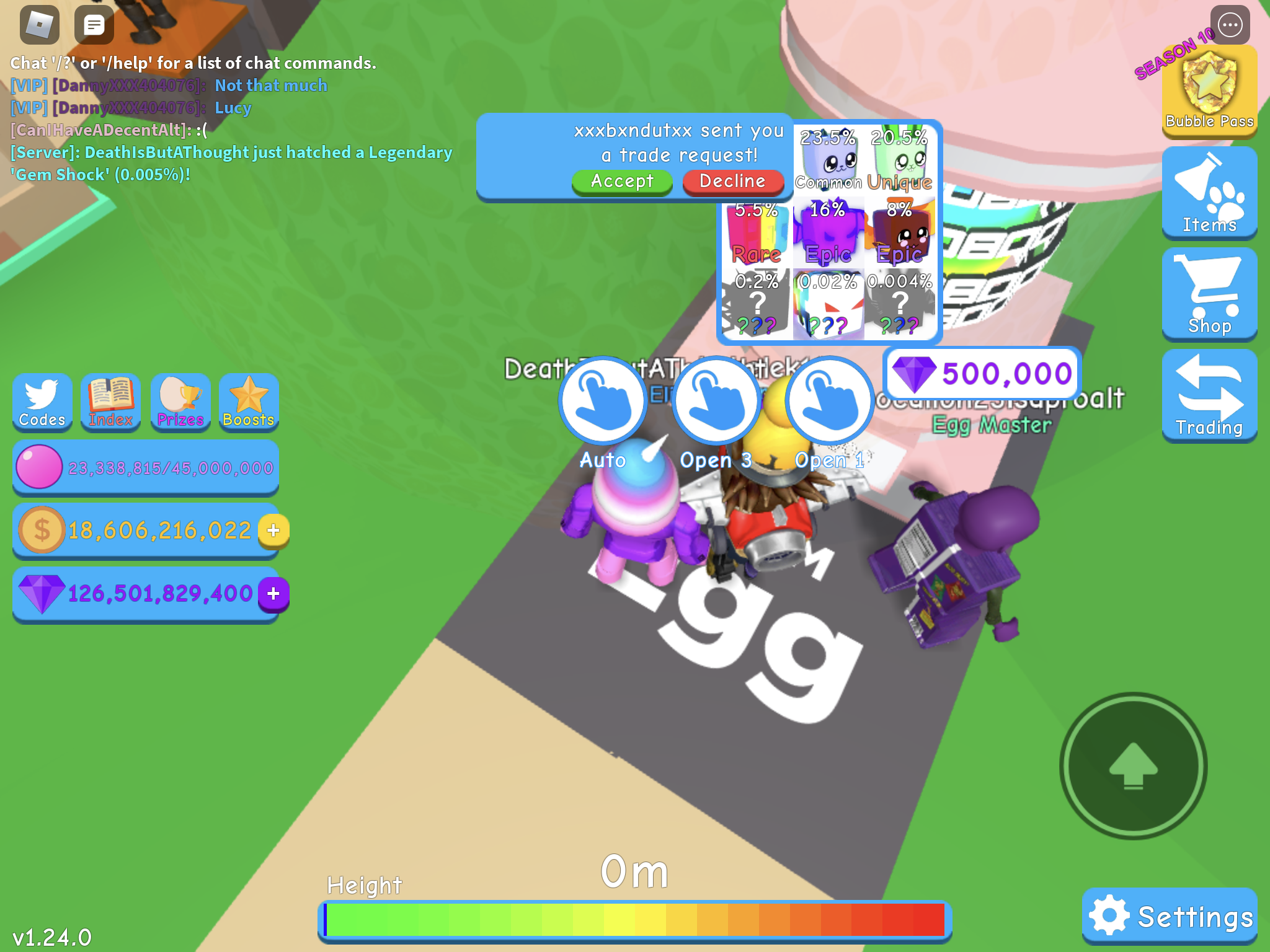 Bubble Gum Simulator Vip Server