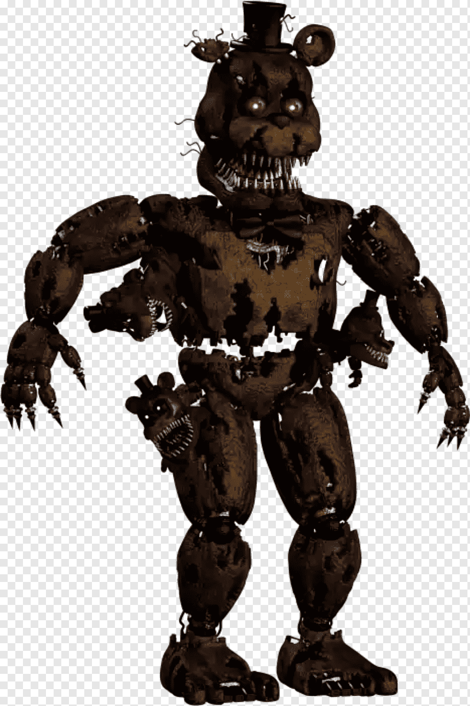 Картинки кошмарного фредди из fnaf 4