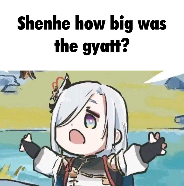 Shenhe how big was the gyatt?&rdquo; | Fandom