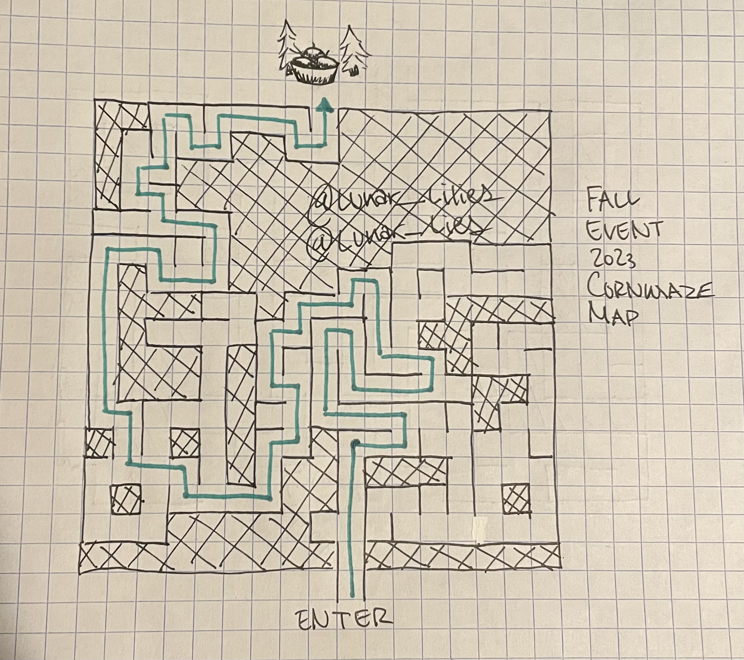 CORN MAZE MAP FINISHED Fandom