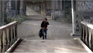 Nathan takes a stroll under the overpasses of Wertham.