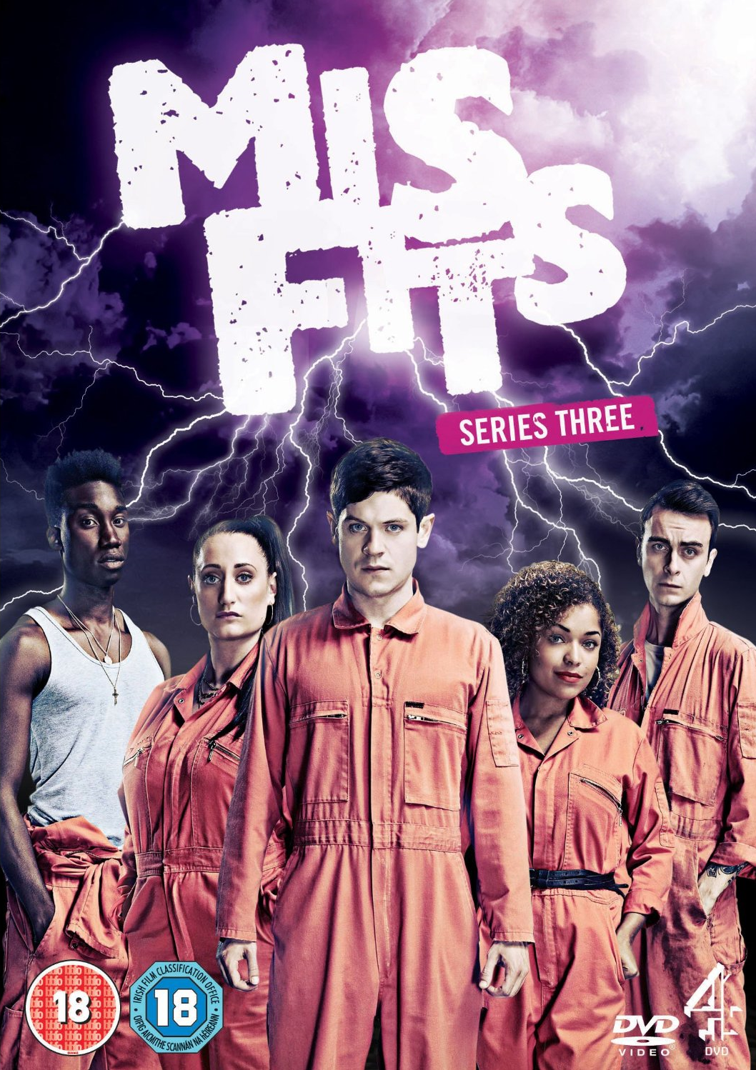 1 season misfits cast Misfits cast: