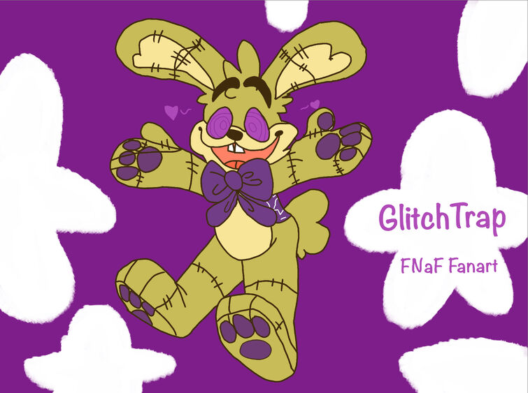 How to Draw Glitchtrap, Five Nights at Freddy's