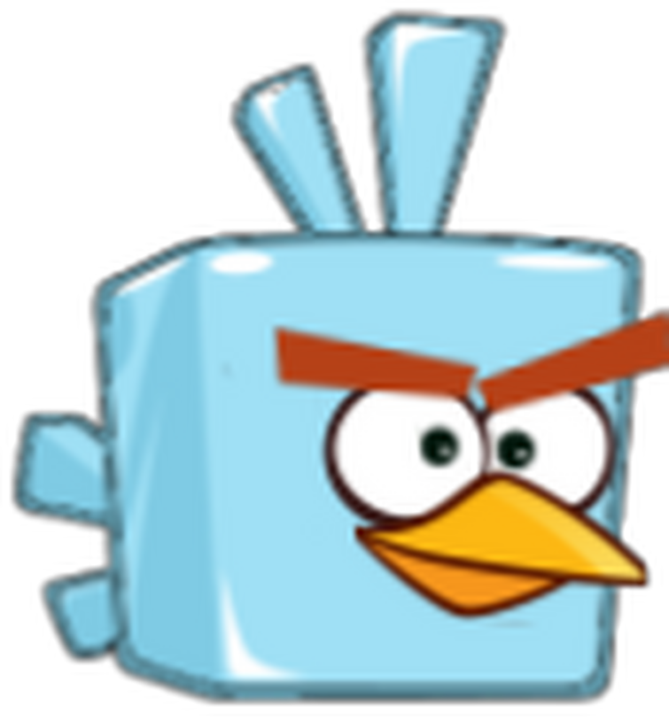 how to draw angry birds space ice bird