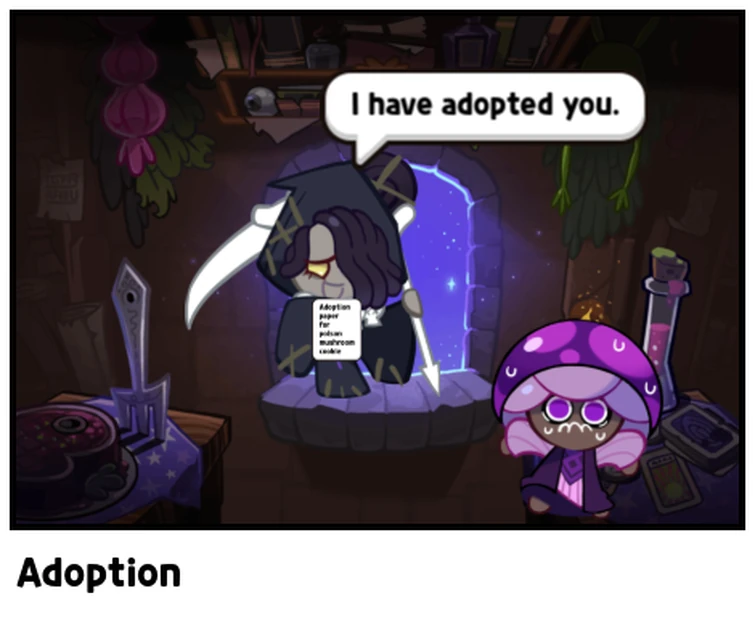 I AM ADOPTING POISON MUSHROOM COOKIE Fandom