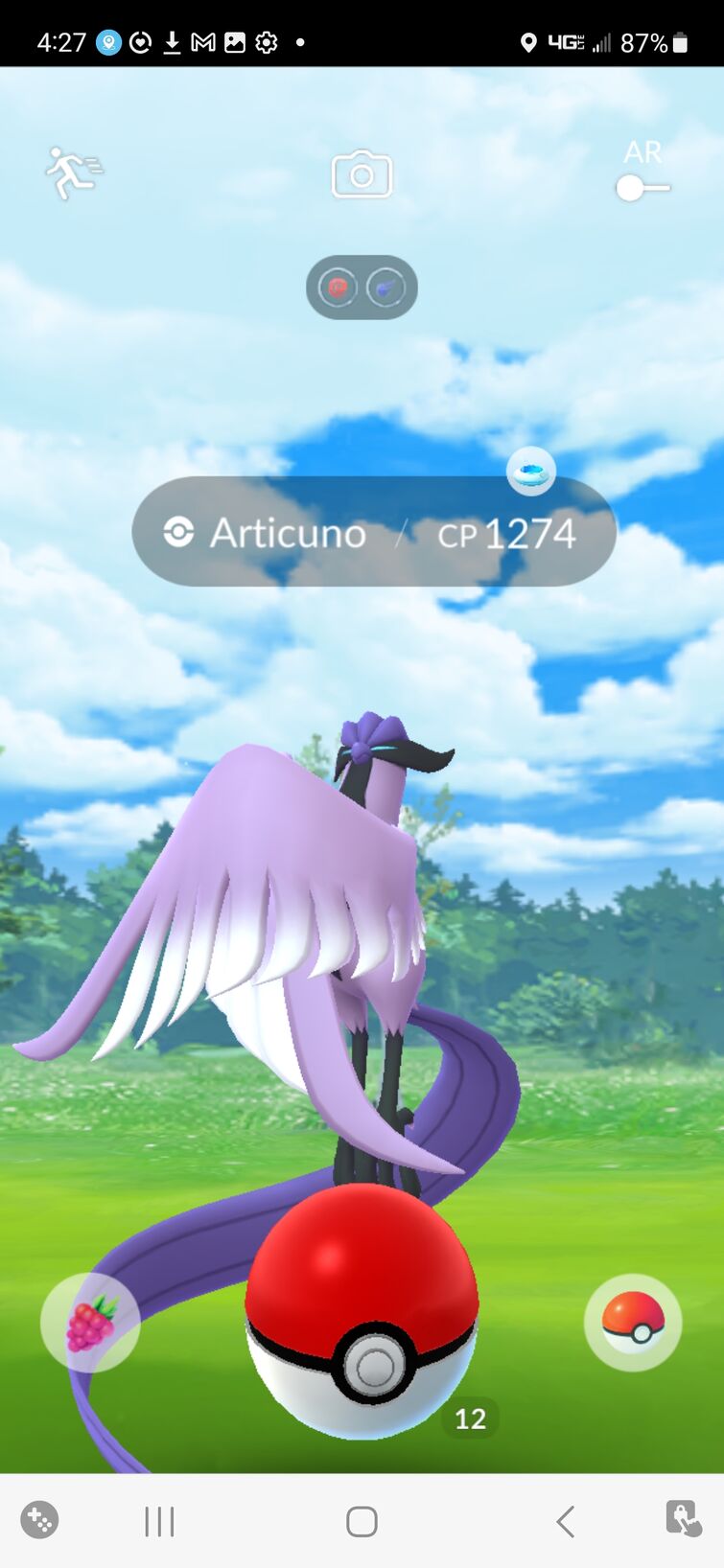 Pokemon Go player surprised with Kanto Articuno spawn in Daily