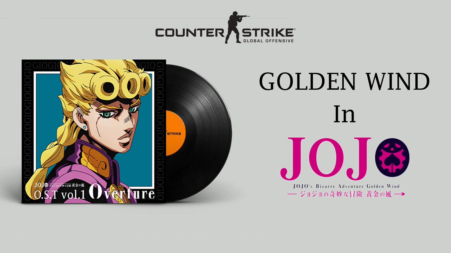 Introducing to "Golden Wind JOJO's Bizzare Adventure" CSGO Music