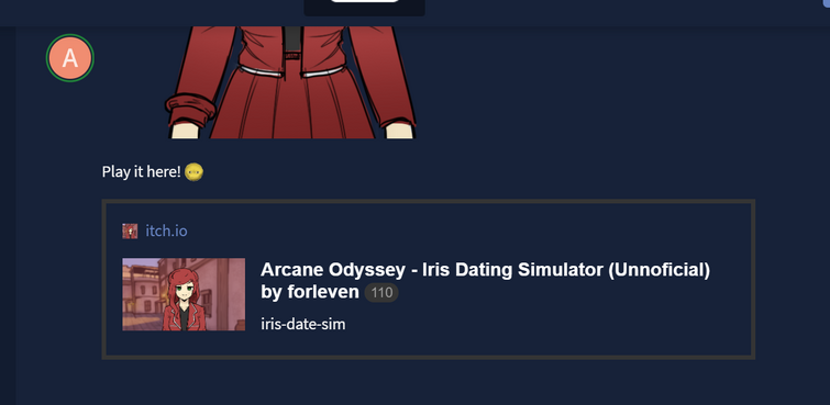 Arcane Odyssey Iris Dating Sim Review : r/ArcaneOdyssey