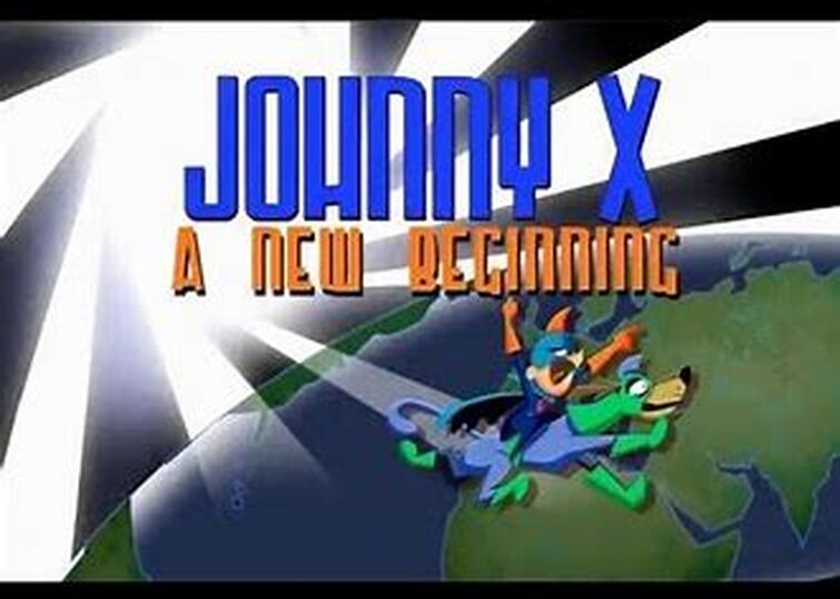 Johnny x a new beginning title card