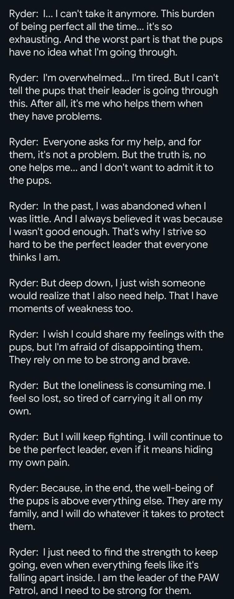 Why I think having Ryder as the main focus for movie 3 would be a good ...