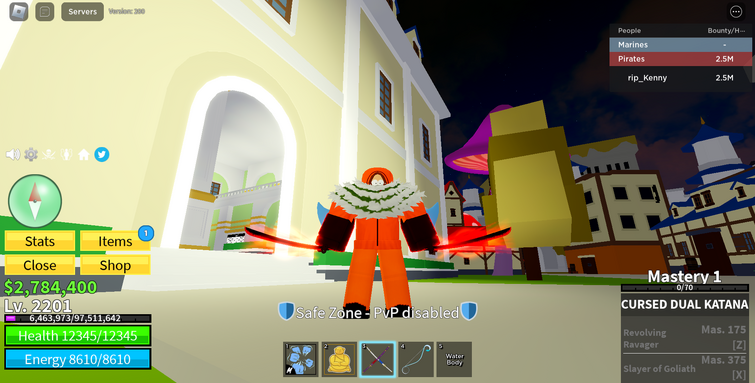 Cursed Dual Katana/Puzzle, Blox Fruits Wiki