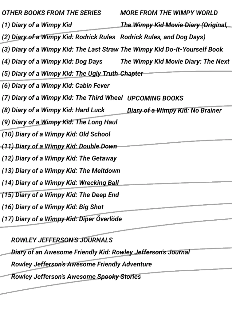 Diary of a Wimpy Kid - Into the Wimpiverse | Fandom