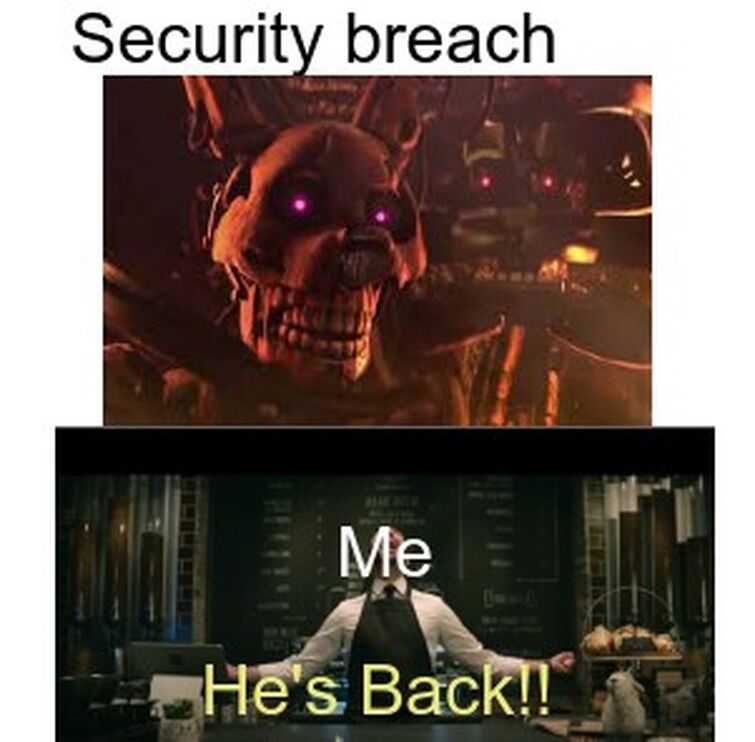 Funni Fnaf Security Breach Meme Fandom 