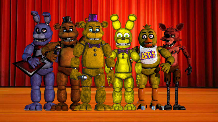 Five Nights at Fredbear's and Friends by luizfern12