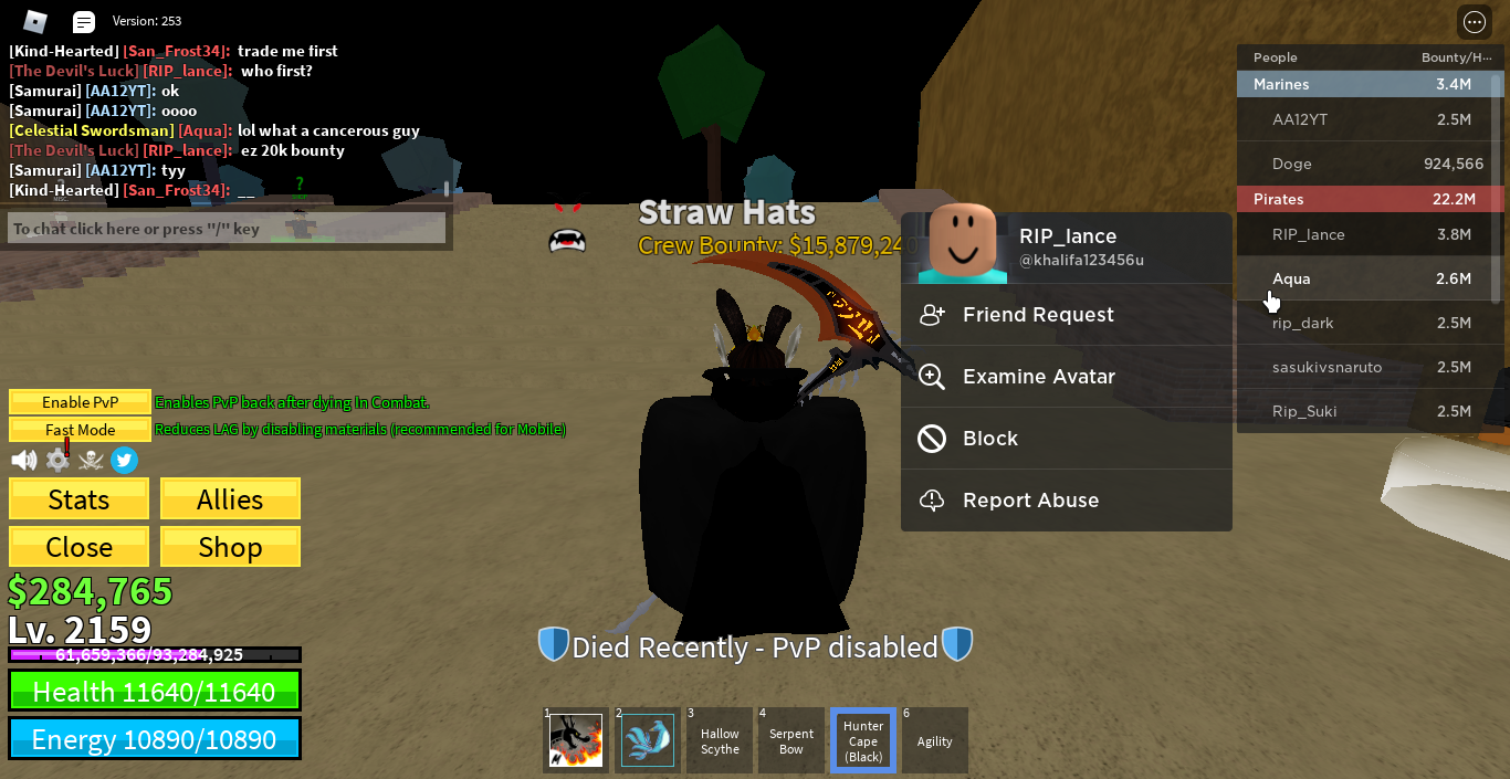 how tf did i get banned bec of this roblox drunk frfr : r/bloxfruits