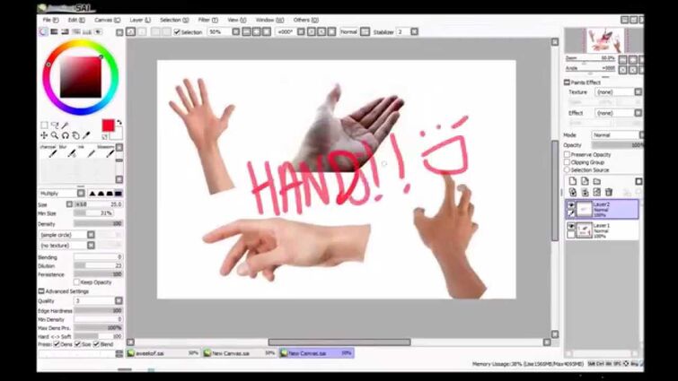 how i TRY to draw hands