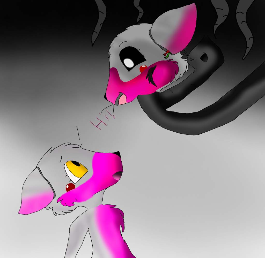 broken mangle plush