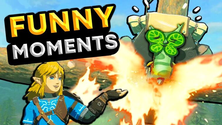 ZELDA Tears of the Kingdom: MEMES & FAILS Compilation