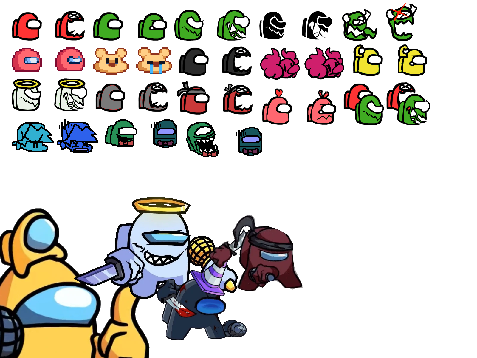 Fnf Vs Imposter Logo