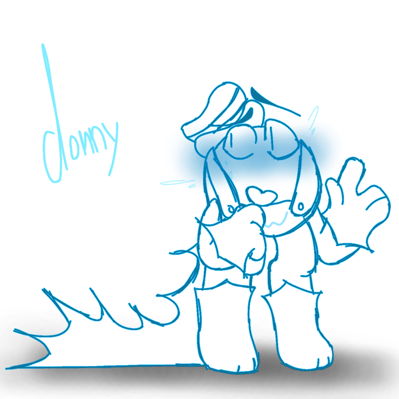 just a little fluffy donny fanart