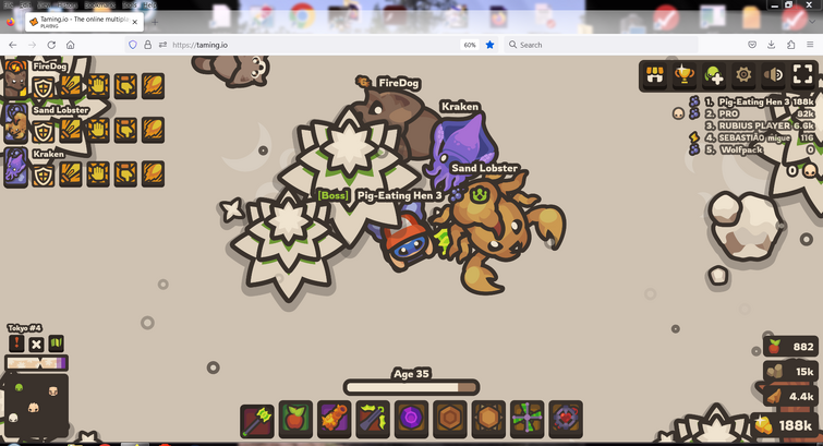 Taming.io - Easiest Way To Defeat ICE GOLEM BOSS & PETS - Hack ? 