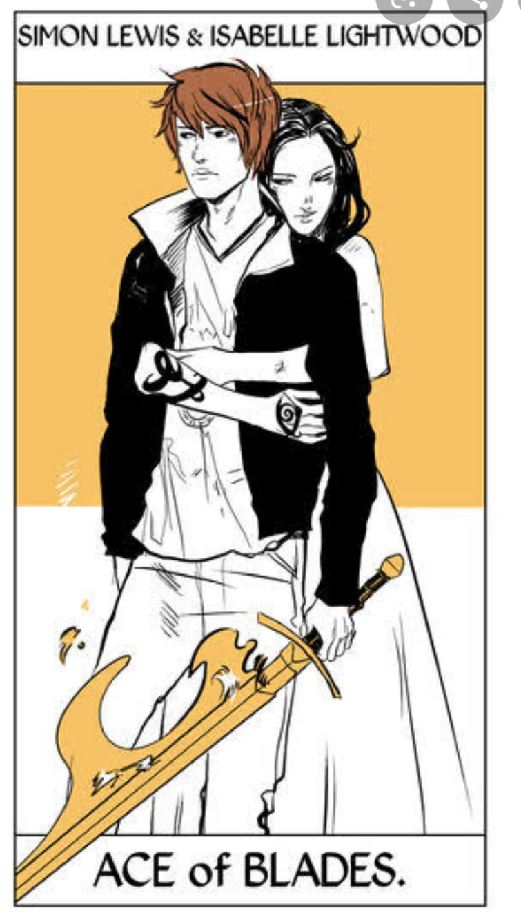 Simon Lewis e Isabelle Lightwood