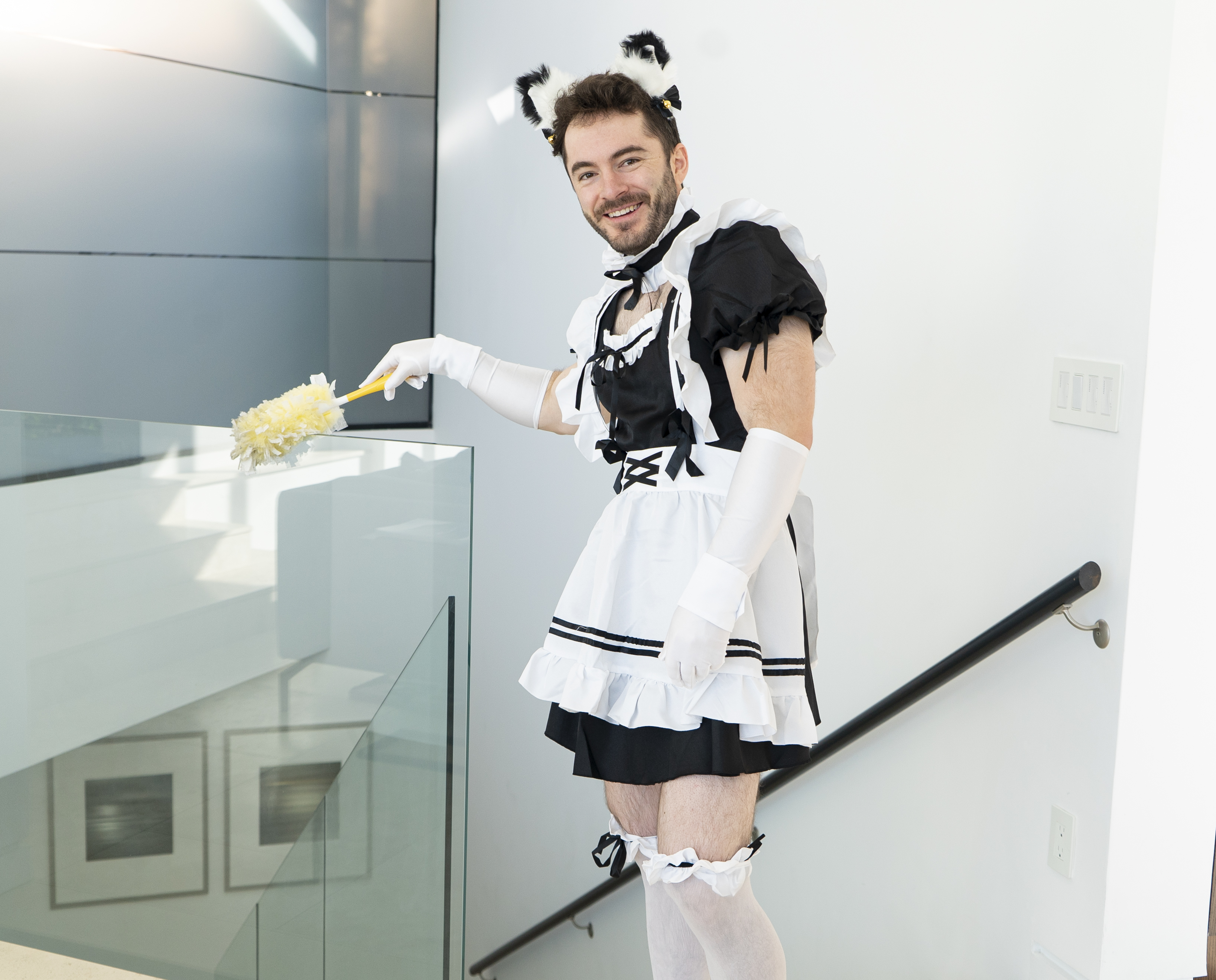 Omg boys looks so cute in a cat maid outfit” | Fandom