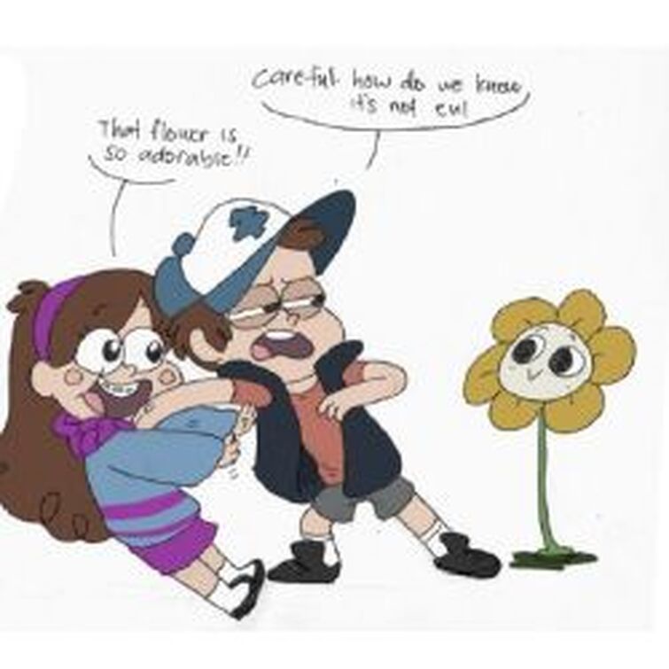 Flowey - Day 1 by FallingWaterx on DeviantArt