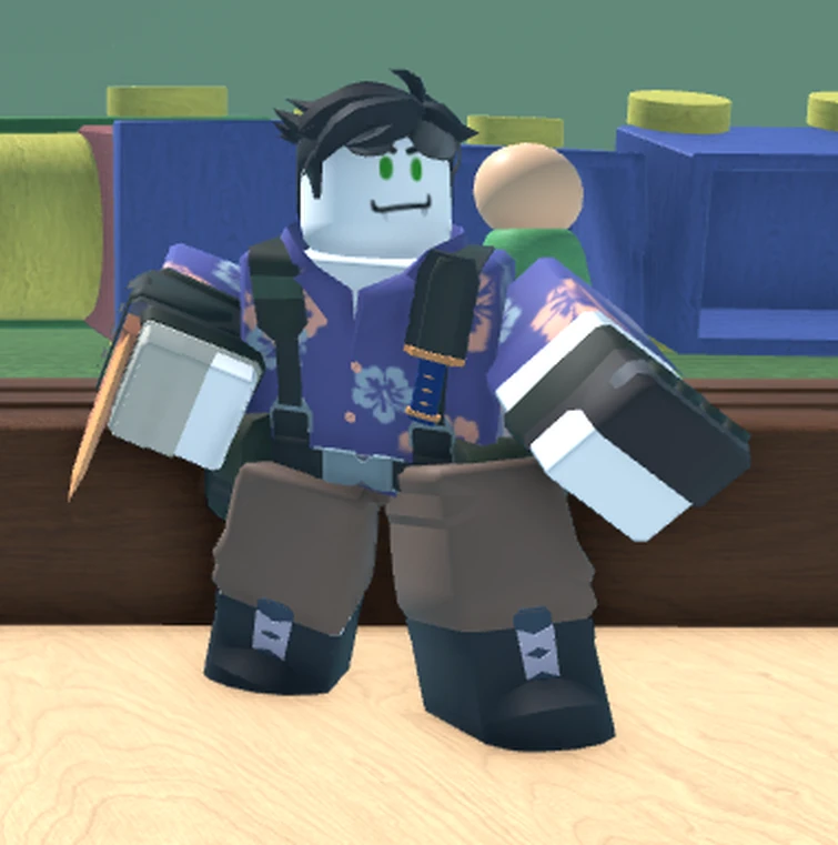 Issac Warden and Sweaking Minigunner showcases | Fandom