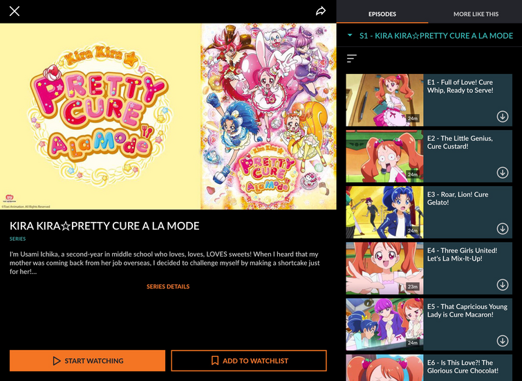 KIRA KIRA☆PRETTY CURE A LA MODE em português brasileiro - Crunchyroll