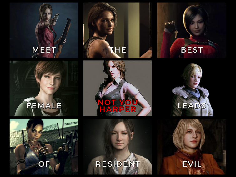 Character and Voice Actor - Resident Evil 4 Remake - Ashley Graham -  Genevieve Buechner 