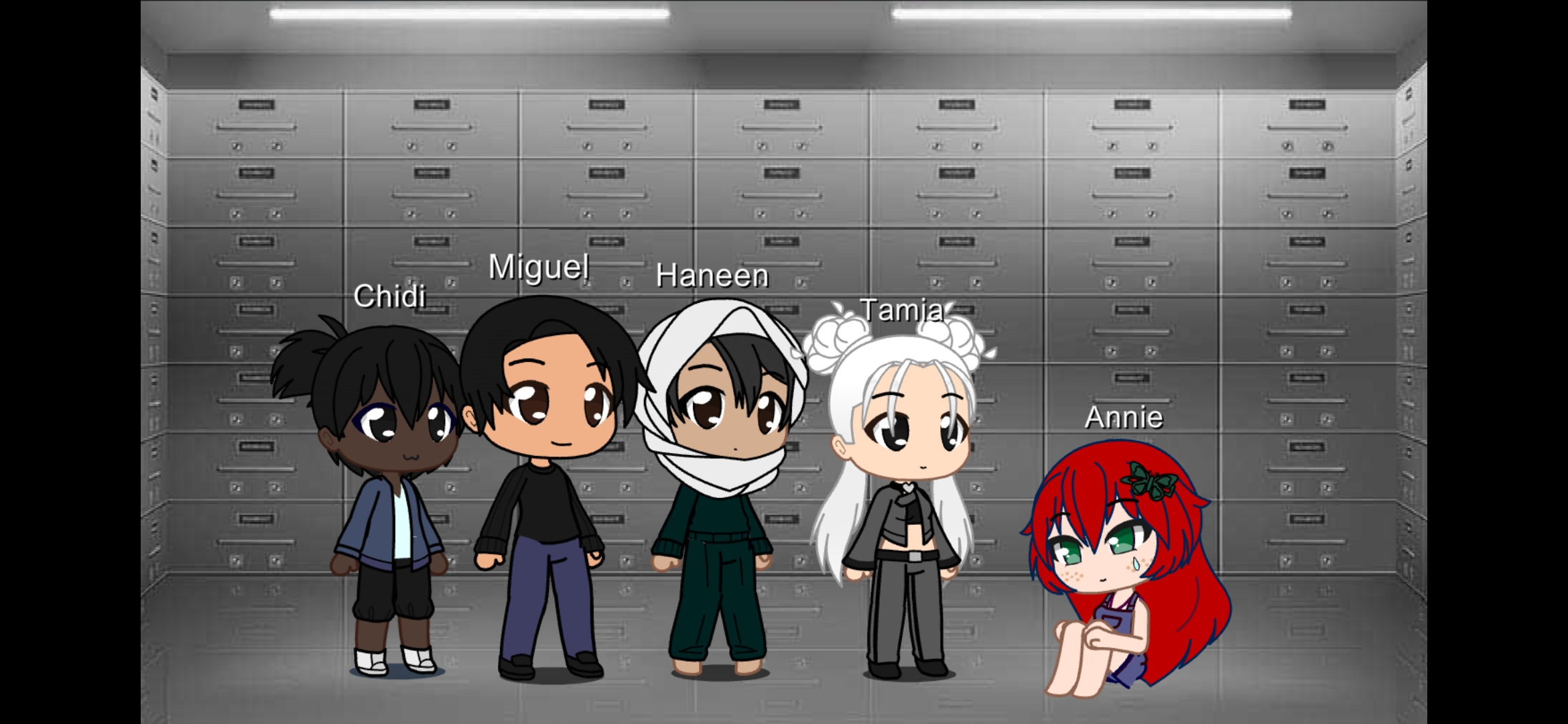 Sigh So I Made Flicker Characters In Gacha Club Fandom - roblox flicker characters gacha life