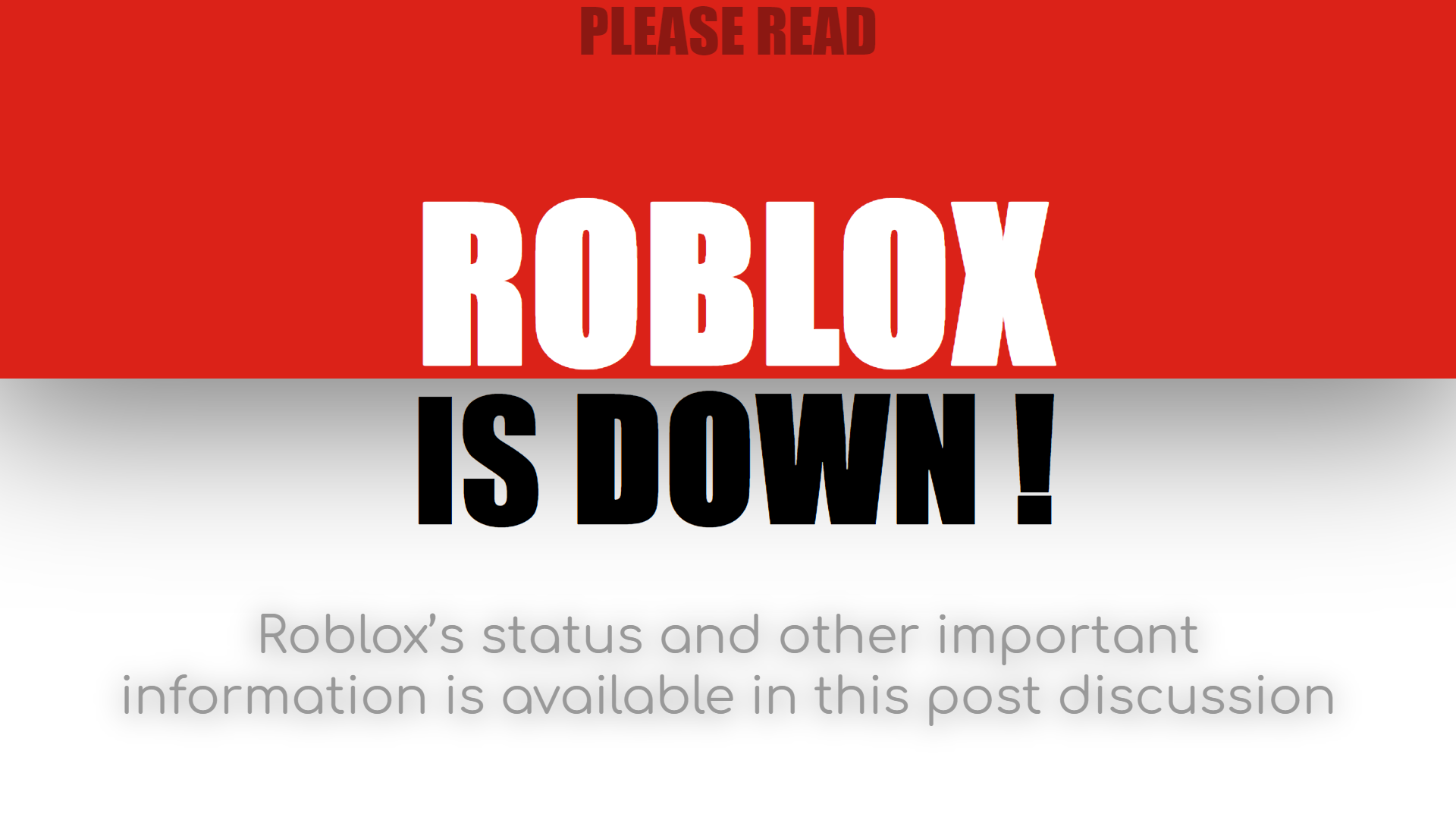 Roblox.status.io Is roblox down?? 