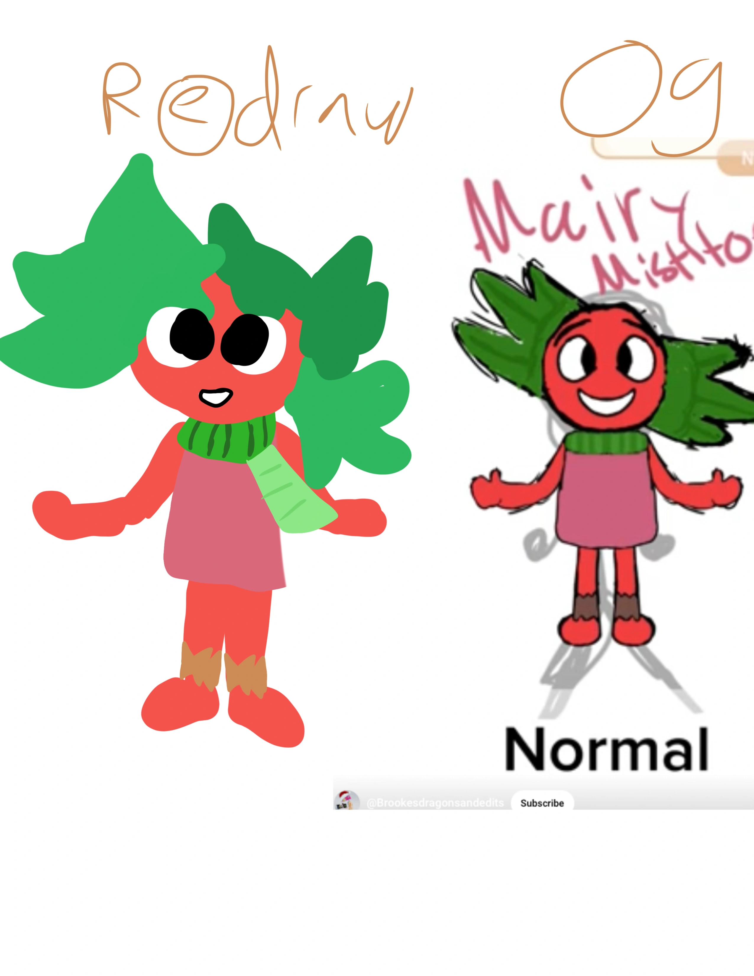 Redrawing A Random Oc I Found Fandom