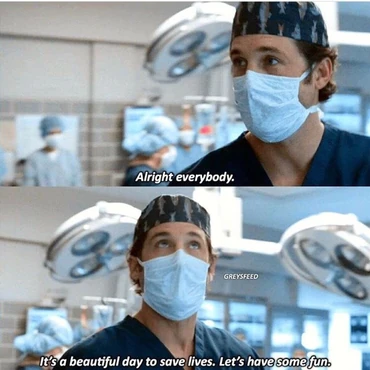 It S A Beautiful Day To Save Lives Derek Shepherd What Was Your Favorite Thing Involving Derek? | Fandom