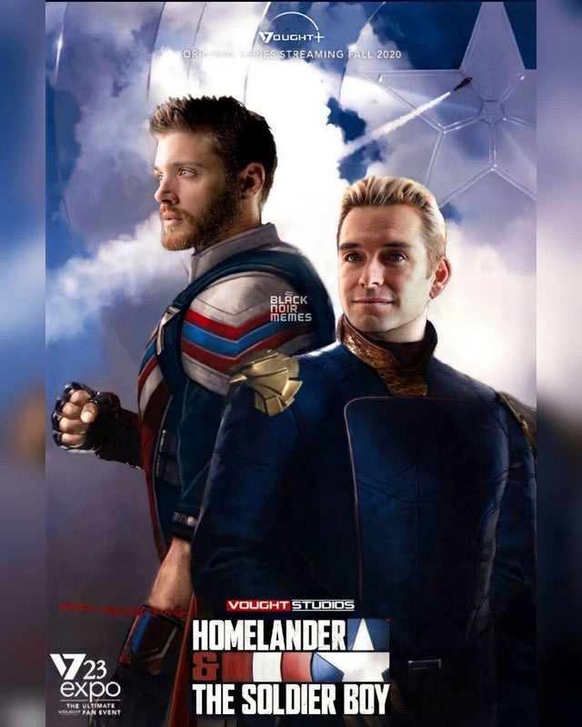 New series soon exclusively on Vought+ : Homelander And The Soldier Boy 