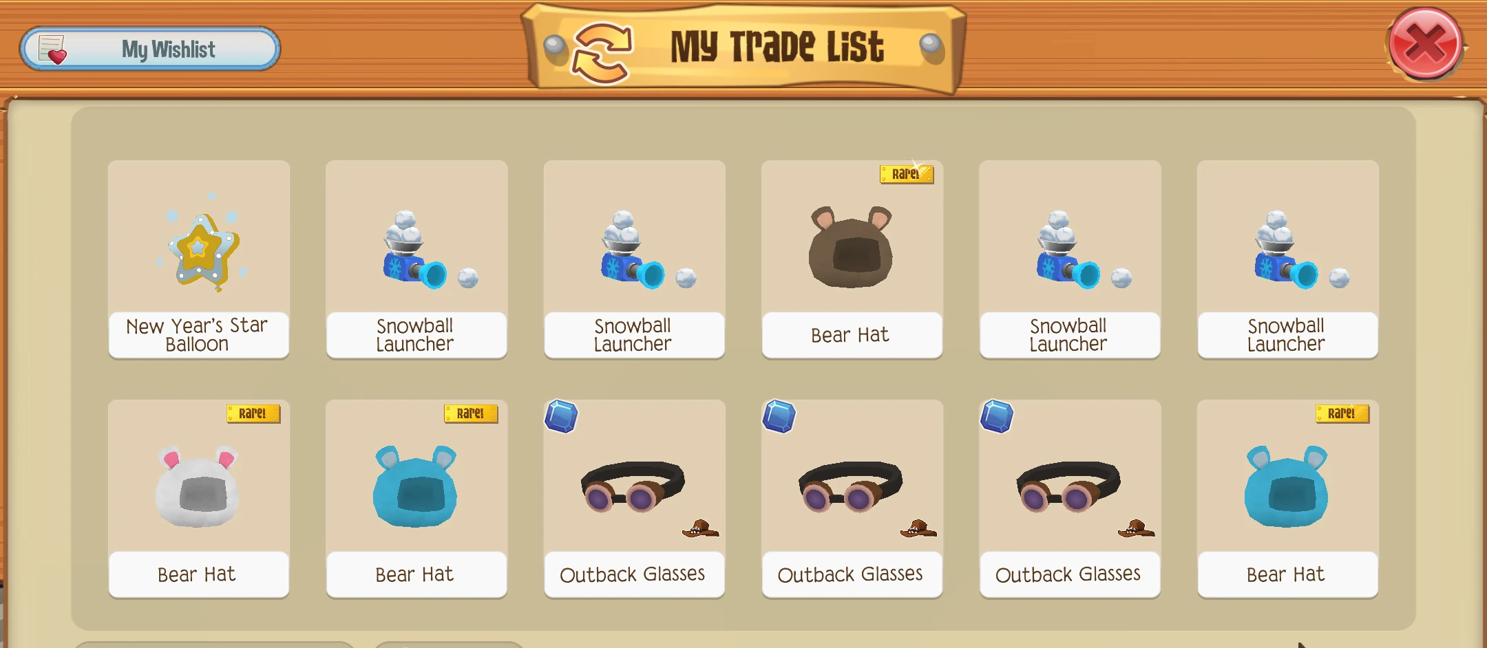Got a bunch of small den/clothing betas(I think) any sapphire offers