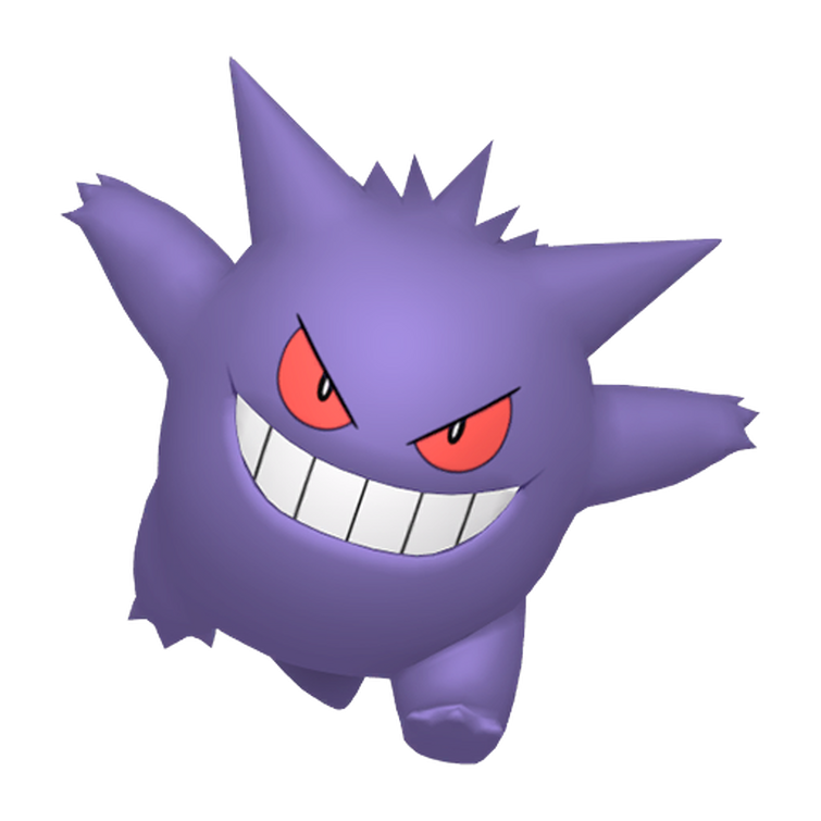 Shiny gengar redesign : r/pokemon