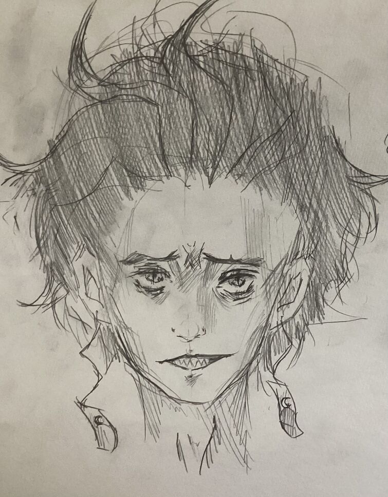 is that tanjiro????? (sketch) | Fandom