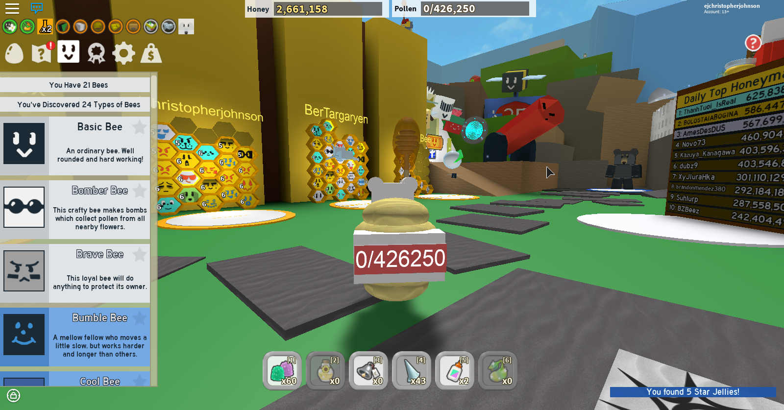 Bee Swarm Simulator Test Realm